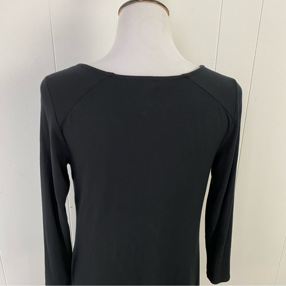 SOMA Loungewear Black Luxuriously Soft Black Cowl Neck Tunic Women's Size XS - Picture 10 of 15